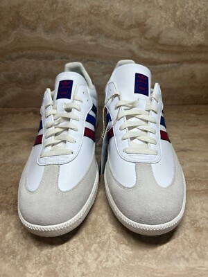 KITH x Adidas Samba Golf Red White Navy Blue Cream (2024) - Size