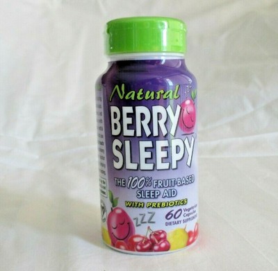 Natural Berry Sleepy 100% Fruit Based Sleep Aid • 60 Capsules (A2) | eBay