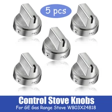 5Pack - Gas Range Oven Stove Knob WB03X24818 Fit for GE Stove Knob - US STOCK
