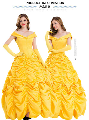 belle gold dress costume Princess Belle - Beauty & the Beast - Costume - Girls main image 1