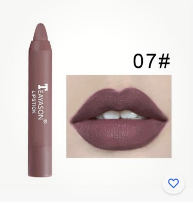  12 Farbauswahl Rich Matte Stick Lasting Lip Stain Smudge-Proof Lipgloss  