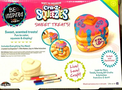 Cra-Z-Art Shimmer & Sparkle Color Your Own Squeezies Sweet Treat