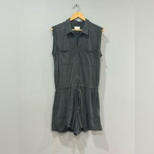 Dark Green Lou  Grey Sleeveless Romper Size L EUC
