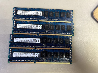 SK Hynix 32GB Kit (4x8GB) 1Rx4 PC3-14900R Reg ECC RDIMM RAM HMT41GR7AFR4C