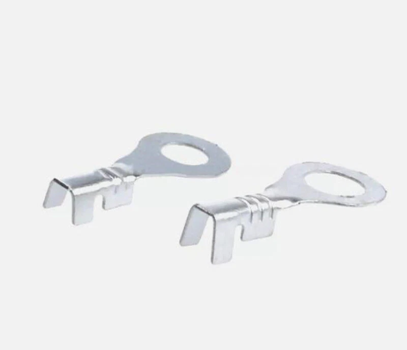 3.2mm 4.2mm Uninsulated Brass Crimp Ring Terminal Electrical Wire Connectors - Image 3 of 4