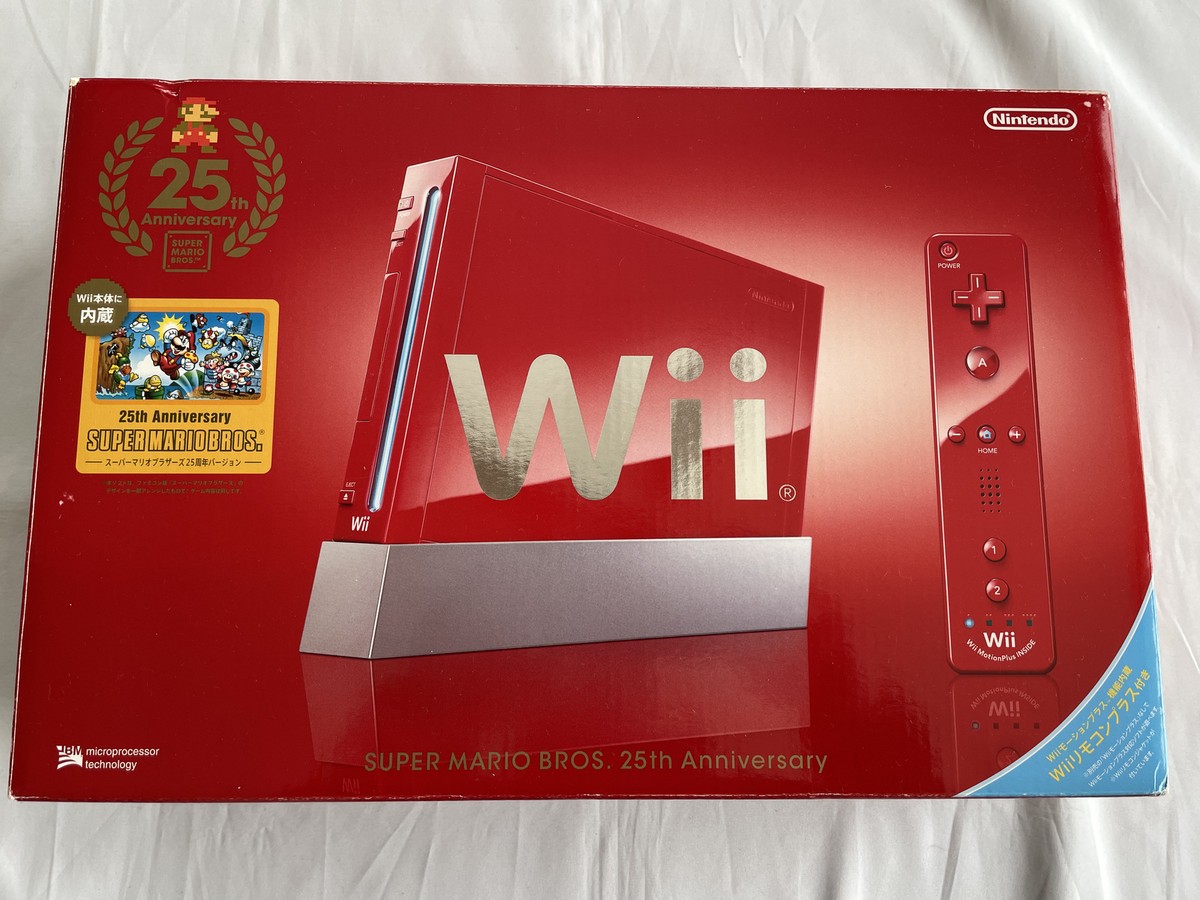 wiiマリオ25th Nintendo Wii Super Mario Bros 25th Anniversary Limited