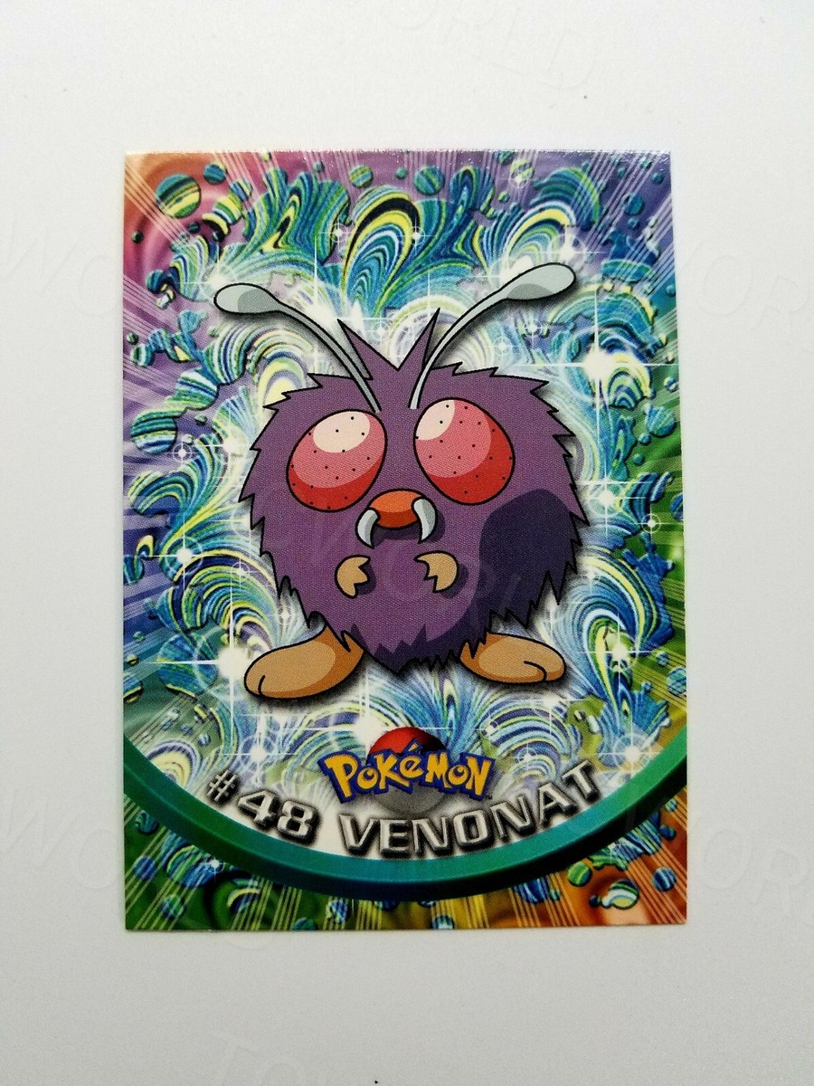 H592 ポケモン Topps #48 VENONAT 9.5 GEM MINT Pokémon Topps Trading Cards (Series 1) #48 