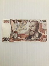Austria 500 Schilling 1985 P-151 Crisp