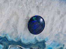 Schöne große Australische Opal Triplette  14 x 12 mm                   (H118)