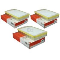 3X Mahle / Knecht LA 71 Filter Innenraumluft Pollenfilter Innenraumfilter