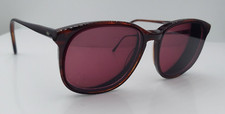 Vintage Lexington Brown Oval Sunglasses Hong Kong FRAMES ONLY