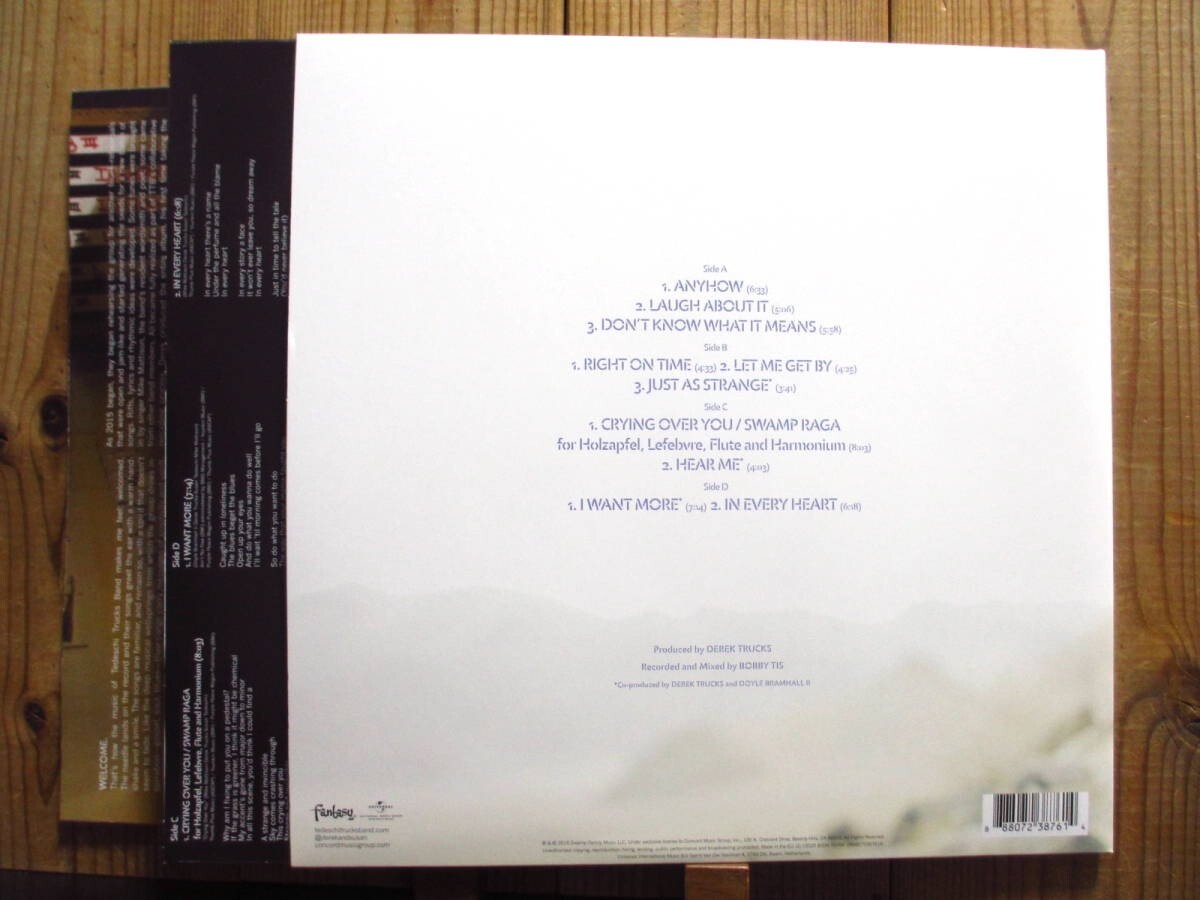 欧2LP Tedeschi Trucks Band Let Me Get By 0888072387614 Fantasy /00520 Tedeschi Trucks Band / Let Me Get By 12