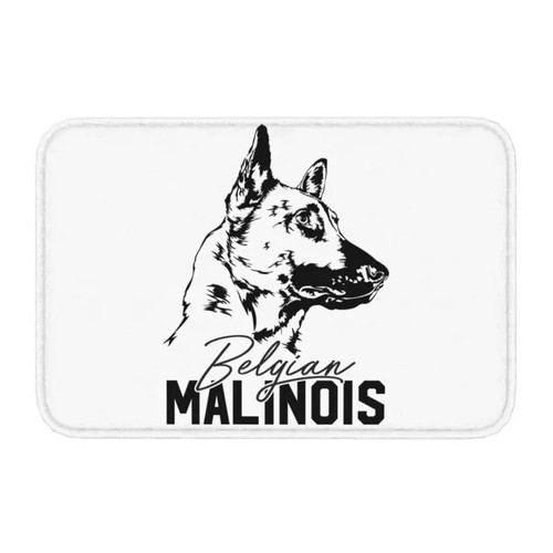 Belgian Malinois Dog Doormat Entrance Room Door Floor Mat Shepherd Dog Bedroom - Picture 45 of 47