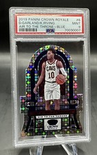 DARIUS GARLAND 2019/20 Crown Royale Air To the Throne Blue Kyrie Irving RC /75
