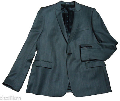 NWT Versace Collection by Gianni Versace Slim Trim Fit Wool Blazer