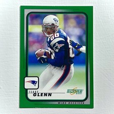 Terry Glenn 2001 Score Green #121 MINT Patriots Legend Jersey Ohio State Buckeye