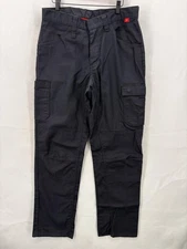 Bulwark FR IQ Series Pants Mens 34x34 Navy Flame Resistant Cargo Utility Ripstop