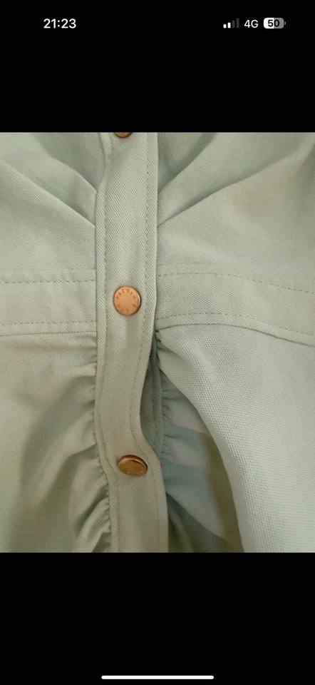 Sandro Mint Mini Dress Size Xs Excellent Condition Holiday Summer Trendy - Image 3 of 4