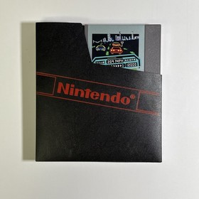 Vintage 1987 Rad Racer NES Cartridge & Sleeve TESTED Nintendo