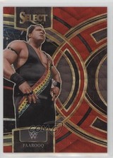 2024 Panini Select WWE Premier Level Red Wave Prizm 13/99 Faarooq #187 HOF 1co7