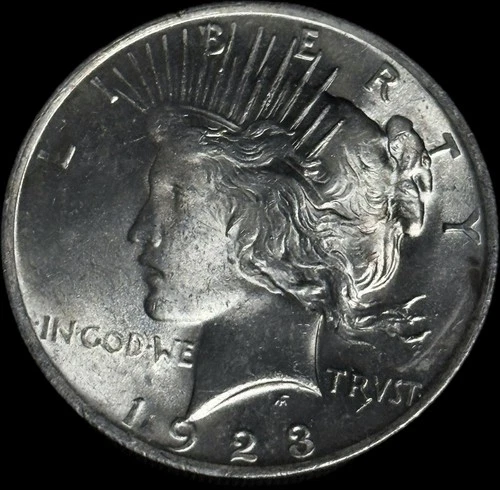 1923 P Peace Silver Dollar Gem BU Uncirculated Superb Mint State Coin