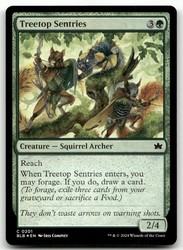 Treetop Sentries 201 Bloomburrow Foil Common