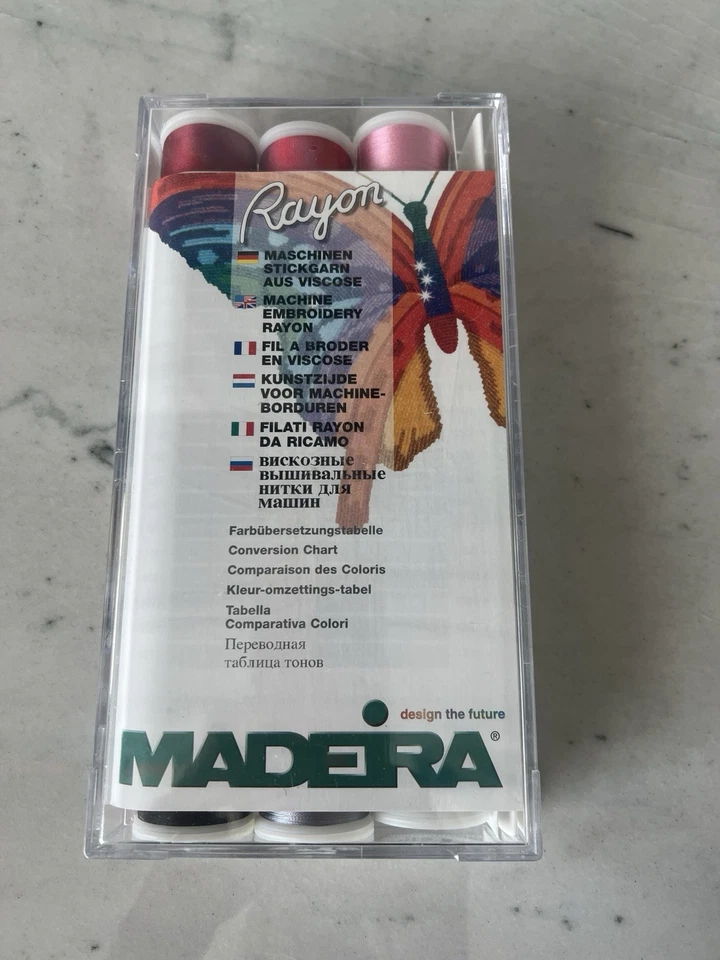 Sealed New Madeira 100% Rayon Embroidery Thread - 18 Spools 200m each - Image 2 of 4