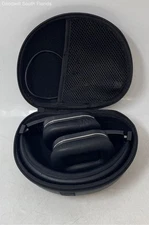 AtomicX Black Foldable Bluetooth Wireless Over-Ear Headphones With Case
