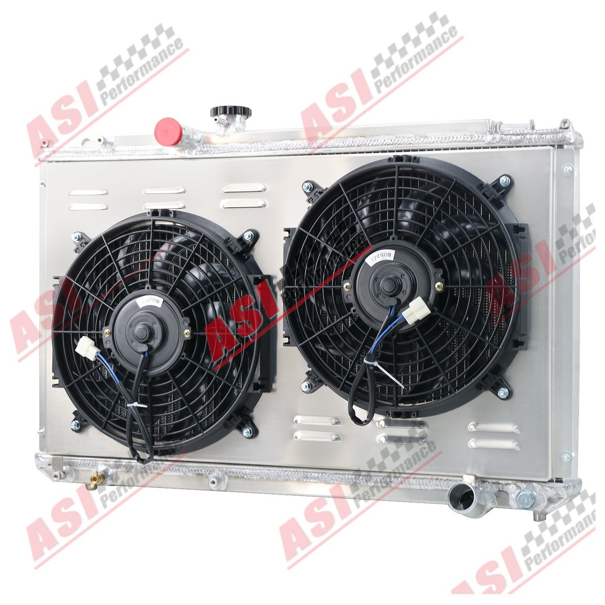 3 Row Radiator Shroud Fan For 96-00 TOYOTA MARK II CHASER JZX100