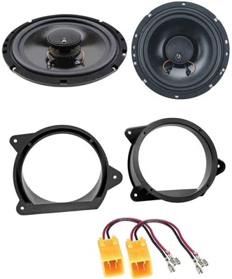 Dietz 85Watt 16,5cm 2-Wege Lautsprecher für Peugeot 207 ab 06 Fronttür Auto Boxe - Bild 1 von 4