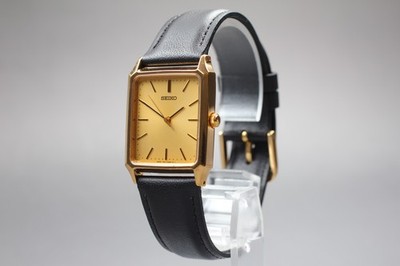 Vintage 1993 N MINT Seiko Spirit 7N01-5180 SGP Gold Tank Quartz