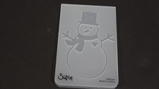 Sizzix Elison Embossing Folder Frosty The Snowman