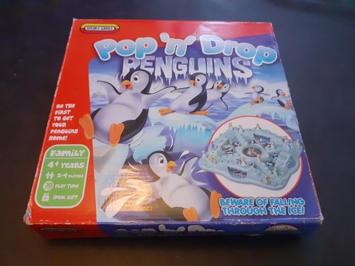 🎲 Pop N Drop Pinguine Spiel von Spears Beware Of Falling Through The Ice Komplett - Bild 1 von 5