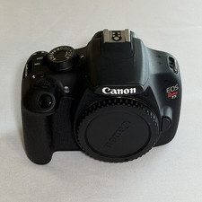 Canon EOS Rebel T5 DSLR Camera Body 18MP 1080P HD Open Box Tested Clean