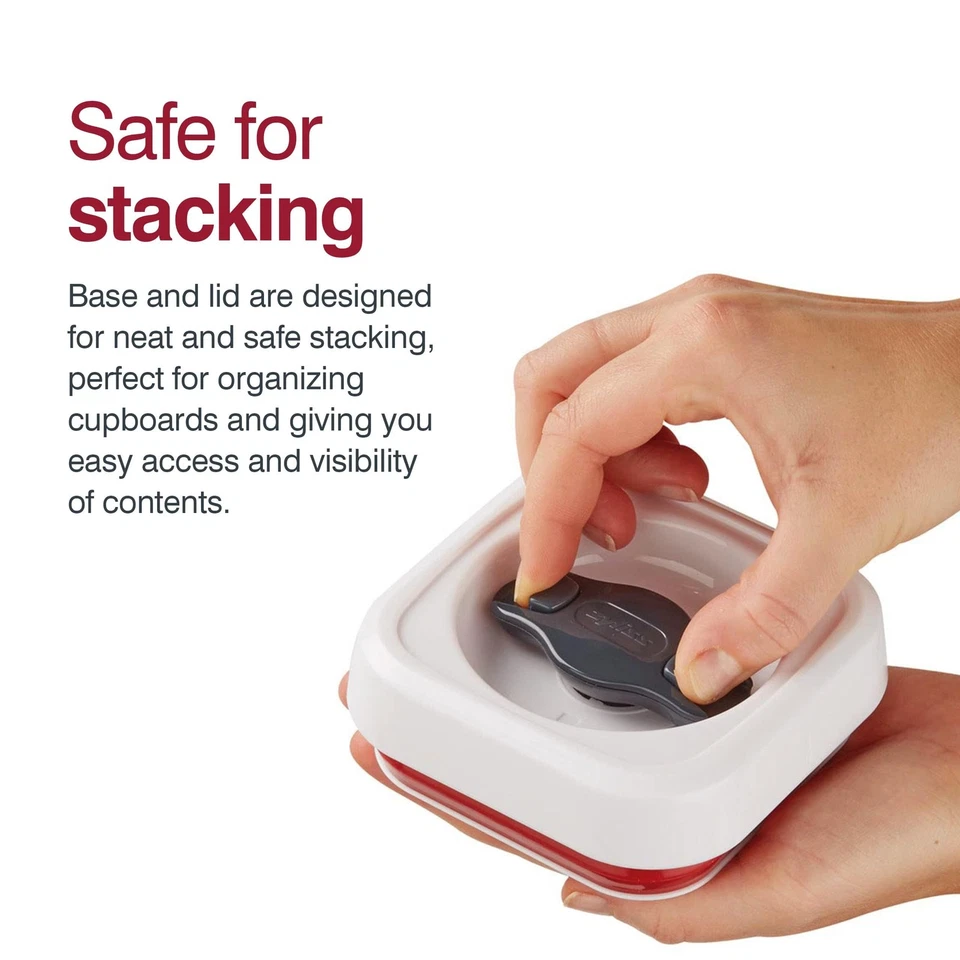 Twist & Seal 77 oz. Contenedor de almacenamiento - Hermético Alimentos Café Azúcar Cereal Harina Foto 4 de 4