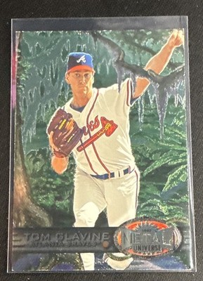 1997 Skybox Metal Universe - Tom Glavine #28