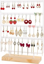 Earring Display for Vendors, Dangle Earring Holder Organizer Stand for Selling w