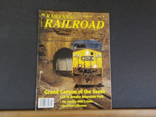 Railfan & Railroad Magazine 2008 October Grand Canyon of the South