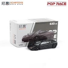 Xcartoys x POP RACE 1:64 F1 Jet Black Diecast Model Car