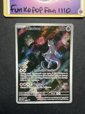 Mewtwo 052 Sv: Scarlet & Violet Promo Cards Illustration Rare Pokemon Card