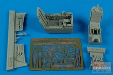 ARS4582 1:48 Aires MiG-23ML Flogger G Cockpit Set (TRP kit)
