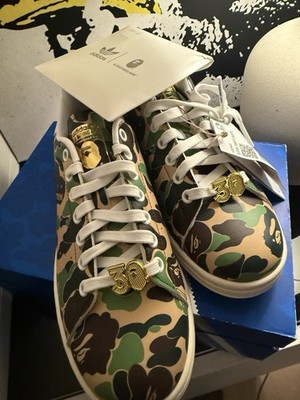 Adidas Stan Smith x A Bathing Ape (BAPE)   Camo   Neu & OVP 39 1/3 Box