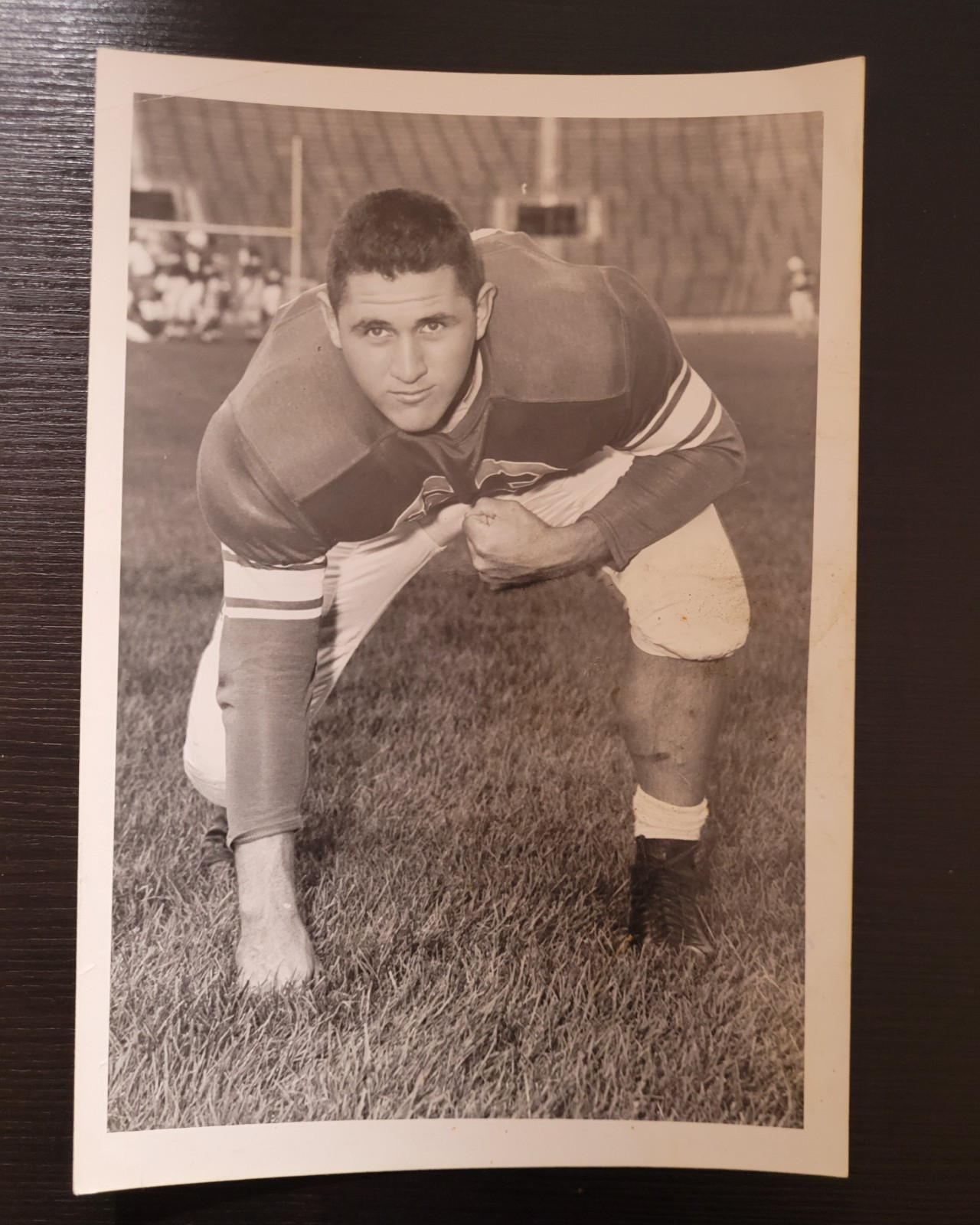 1954 Rollie Dotsch Michigan State Spartans Type 1 Photo MSU Football NFL Coach