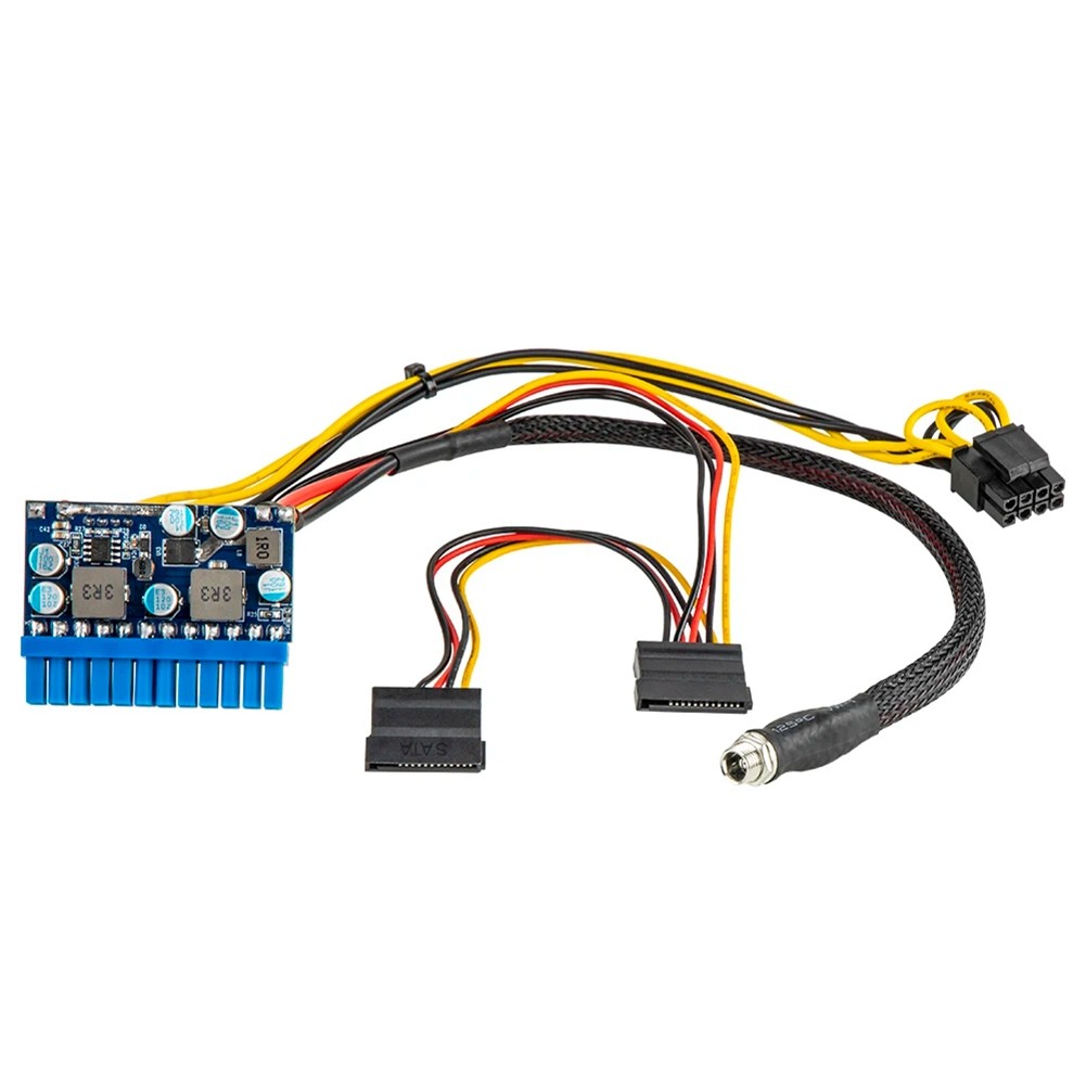 DC 12V 300W 24Pin ATX Connect with Motherboard  ITX  Supply Pcio PSU Module7008