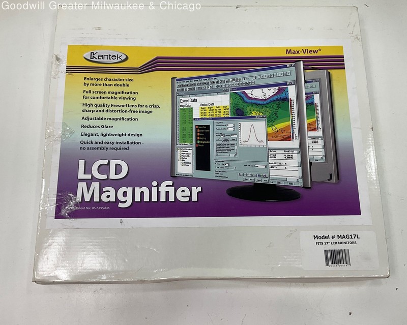 Kantek 17in LCD Magnifier In Box