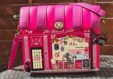 Vendula London SS18 rosa ciliegia biscotti negozio scatola sacchetto polvere raro ottime condizioni