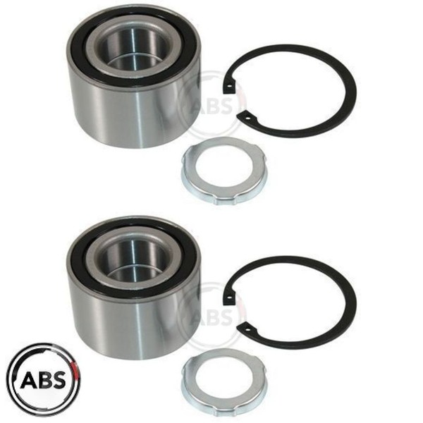2X Radlagersatz A.B.S. 200078 2 Radlager Satz Links Rechts Hinterachse FüR BMW-image