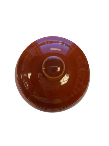 Fiesta Paprika Individual Sugar Bowl w/Lid Fiestaware - Picture 4 of 6