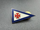 WW2 Civil Defense Auxillary Fireman Enamel Pin Rare 1.5” Military