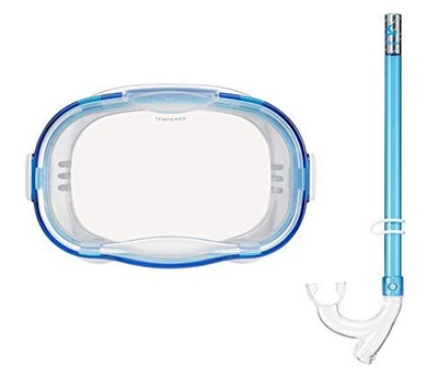 Reef Tourer Schnorchelset (2-teilig): Elastomer Schnorchel & Maske für Kinder
